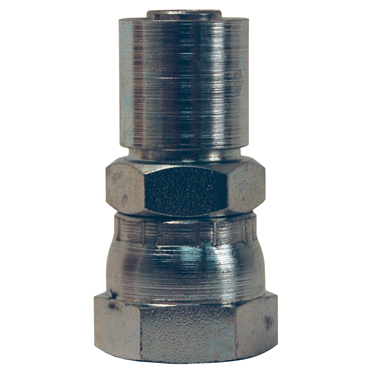 Nominal Carbon Steel 5/16 in Female JIC Swivel